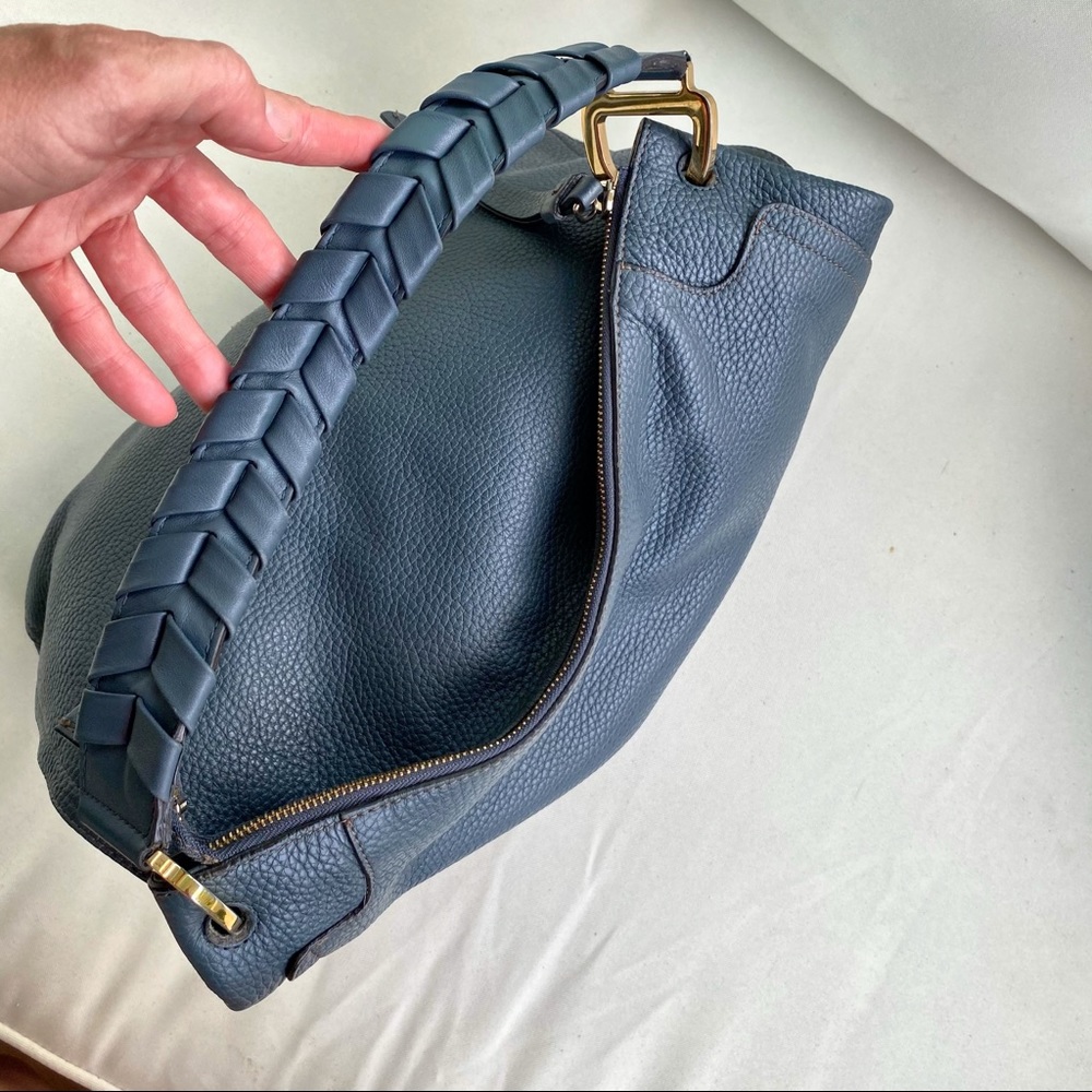 Furla Ardesia Rialto Hobo Bag EUC - Picture 13 of 16